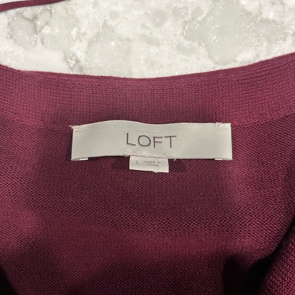 Loft red cardigan - Picture 2 of 3